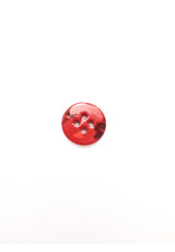 Пуговица блузочная красная 14 мм фото 3