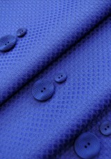 Пуговица якая синяя дизайнерская Armani 16мм фото 2