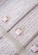 Пуговица розовая пальтовая Шанель фото 2