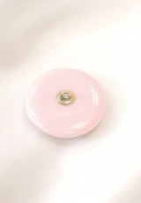Пуговица розовая пальтовая Шанель фото 4