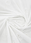 Хлопок вышивка белый цветы (FF-3793) фото 3