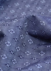 Штапель с вышивкой синий Armani фото 3