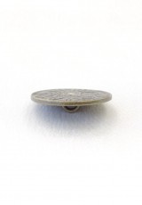 Пуговица бронза состаренная монета фото 3