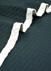 Курточная стеганая трехслойная с утеплителем темная бирюза (FF-64601) фото 4