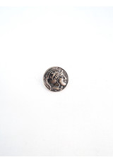 Пуговица металлическая состаренное золото римский воин фото 1