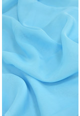 Органза шелк голубая (FF-8144) фото 1