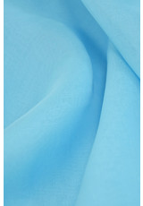 Органза шелк голубая (FF-8144) фото 3