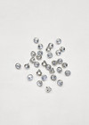 Пуговица блузочная кристалл Swarovski в серебряной оправе фото 3