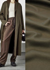 Шерсть деиагональ пальтово-костюмная коричневая Max mara фото 1