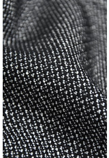 Твидовая шерсть черно-белая (GG-3750) фото 3