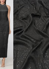 Вышивка черные пряди с пайетками Valentino фото 1