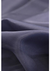 Органза плательная шелк натуральный легкий плотный темно-синий с фиолетовым оттенком (4539) фото 1
