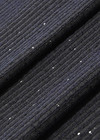 Шанель шерсть темно синяя с пайетками (FF-0854) фото 2