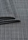 Плательно-костюмная серая шерсть в клетку Giorgio Armani фото 3
