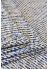Шанель хлопок синяя с бежевым (DG-4974) фото 2