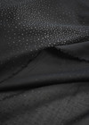 Батист хлопок черный серебристый глиттер (FF-7469) фото 4