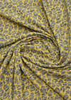 Дизайнерский трикотаж вискоза желтый леопард Cavalli (FF-8869) фото 2