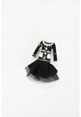 Брошь Коко Шанель черная (DG-0250) фото 1
