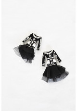 Брошь Коко Шанель черная (DG-0250) фото 3