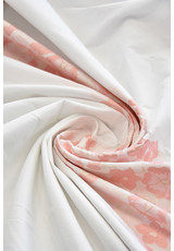 Тафта вышивка белая цветочный бордюр (DG-8505) фото 2