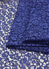Кружево хлопок синиее мелкий мелкий цветочек (DG-2515) фото 4