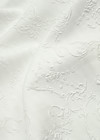 Жаккард шелк свадебный шелк вензель белый (DG-2915) фото 3