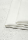 Жаккард шелк свадебный шелк вензель белый (DG-2915) фото 4