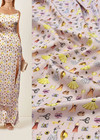 Атлас дизайнерский платья сумки на розовом (DG-7915) фото 1