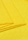 Хлопок вышивка желтый мелкий цветочек (DG-0435) фото 2