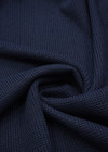 Трикотаж вязаный темно-синий (FF-3735) фото 3