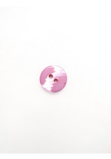 Пуговица рубашечная розовая два прокола Marlys 15 мм фото 3