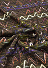 Трикотаж миссони разноцветный бархатистый зигзаг (DG-1045) фото 2