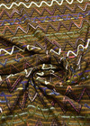 Твид вязаный бархатистый зигзаг (DG-2045) фото 3