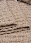 Трикотаж шерсть вязаный кремовый (FF-8965) фото 3