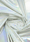 Дизайнерский шелк хамелеон серебристый (GG-42001) фото 1