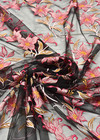 Вышивка на сетке розовые лилии (DG-7845) фото 2