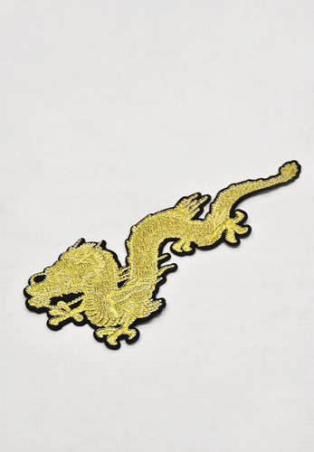 Нашивка золотой дракон