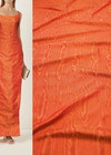 Тафта оранжевая мраморная фото 1