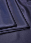 Шелк стрейч атласный темно-синий (LV-3685) фото 2