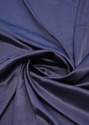 Шелк стрейч атласный темно-синий (LV-3685) фото 3
