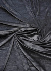 Бархат стрейч темно-серый (FF-5885) фото 2