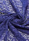 Кружево натуральное синее цветы (DG-8295) фото 2