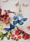 Вышивка 3D бабочки на сетке (DG-9406) фото 4