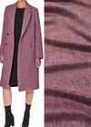 Пальтово-костюмная шерсть с мохером, цвет лиловый фото 1