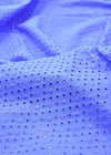 Хлопок вышивка голубой горох (FF-7226) фото 4