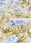 Батист вышивкой филькупе голубые цветы (DG-4726) фото 2