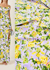 Дизайнерский хлопок желтые розы (DG-2826) фото 1