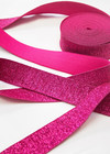 Подвязы резинка розовый оттенок люрексом Gucci фото 2