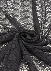 Кружево черное в мелкий цветочек (DG-9380) фото 2
