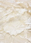 Вышивка на сетке белые цветы (DG-7626) фото 2